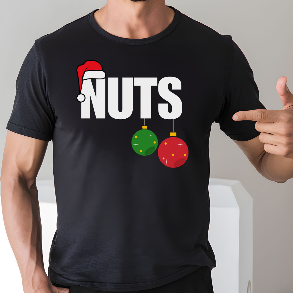 Couples Chest Nuts Christmas T-Shirt | Sweatshirt