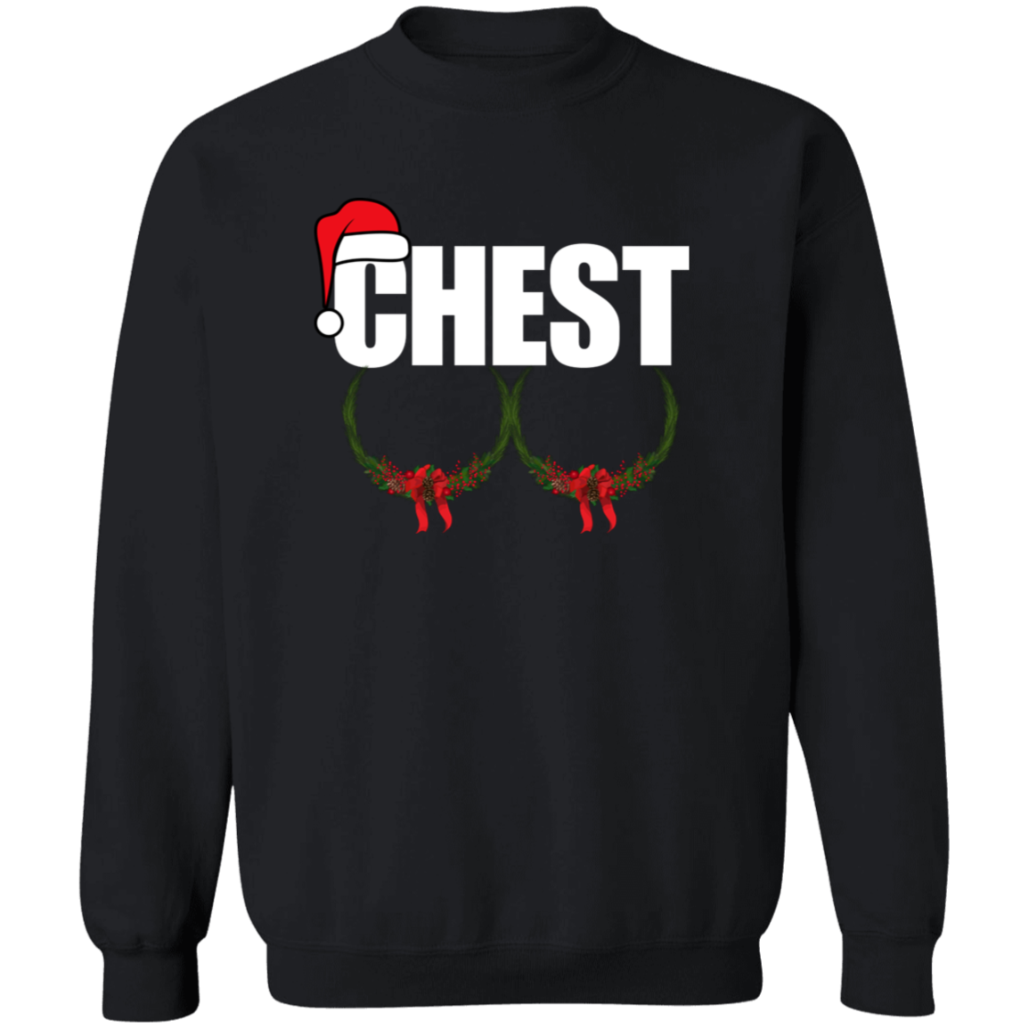 Couples Chest Nuts Christmas T-Shirt | Sweatshirt