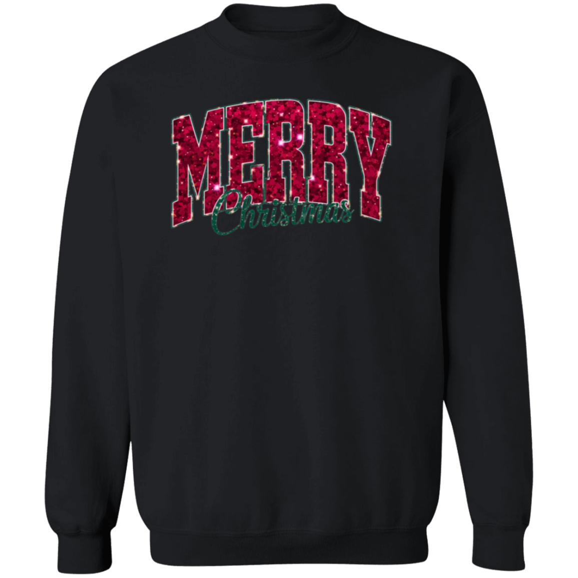 Glitter Christmas Sweatshirt
