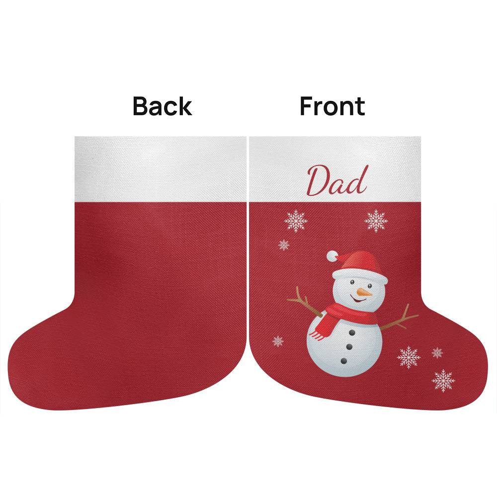 Red Giant Personalized Christmas Stocking