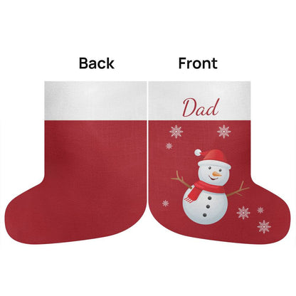 Red Giant Personalized Christmas Stocking