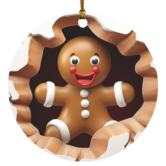 Gingerbread Man Ornament