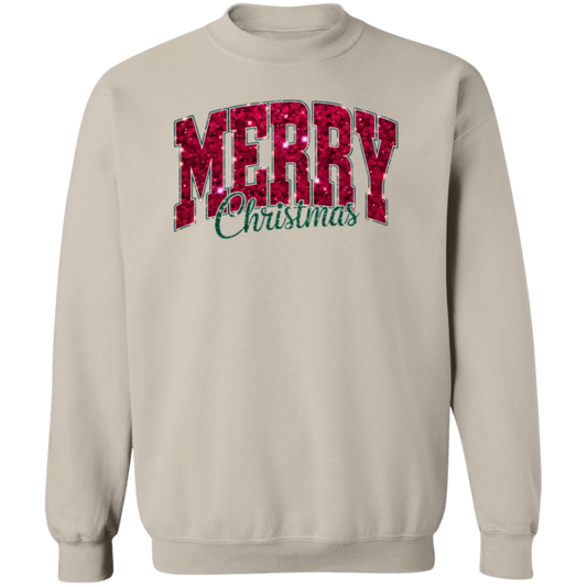 Glitter Christmas Sweatshirt