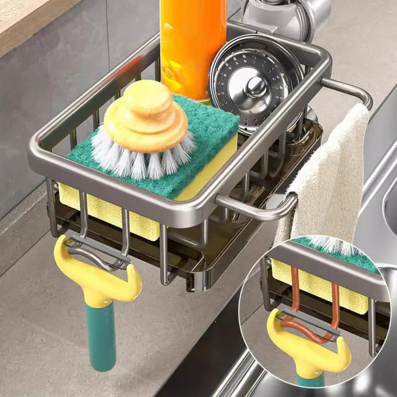 Kitchen Sink Drain Organizer Quick-drying Kitchen Storage Rack