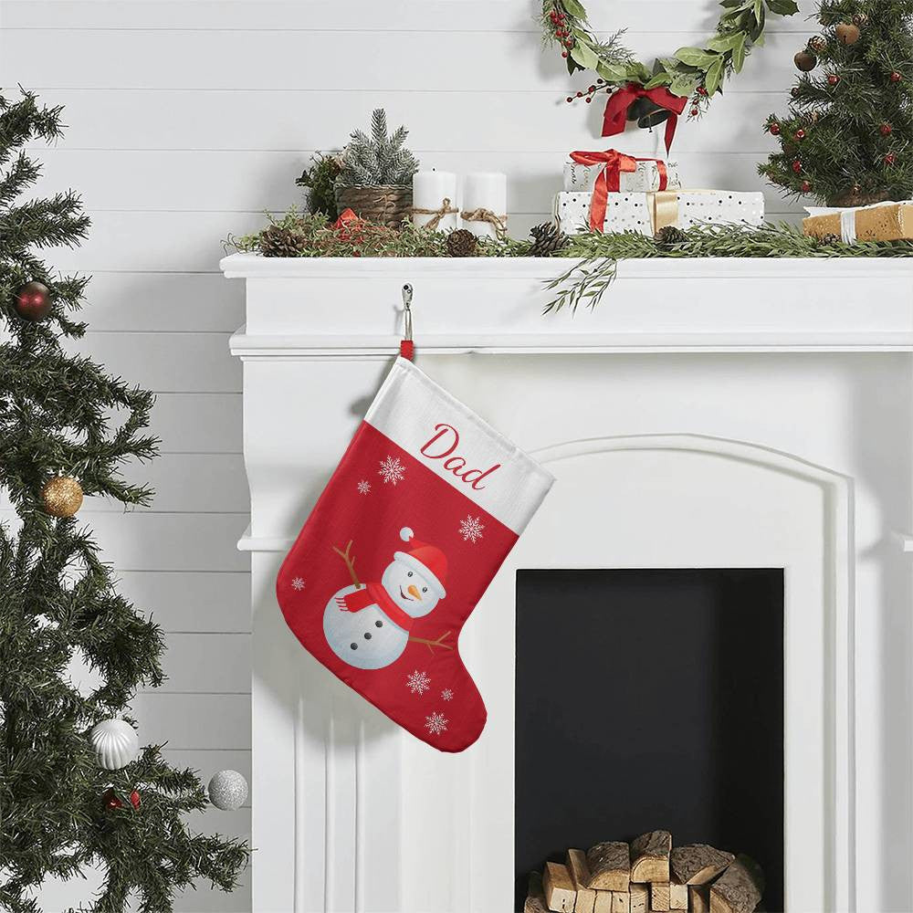 Red Giant Personalized Christmas Stocking