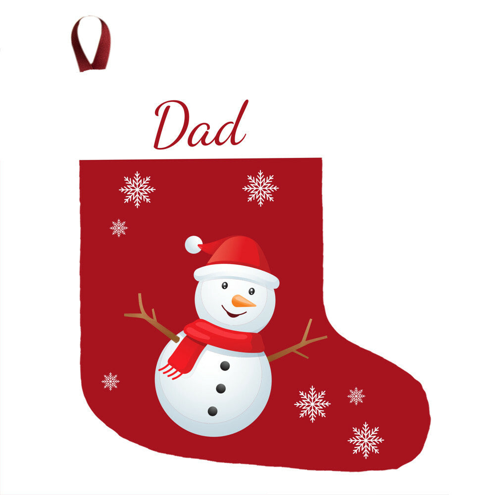 Red Giant Personalized Christmas Stocking